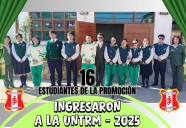 16 estudiantes del “San Juan de la Libertad” ingresan a la UNTRM