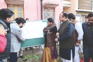 CM inspects neglected Bhalaswa EWS flats