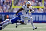Chargers activate Omarion Hampton from IR for 'Monday Night Football' clash with Eagles