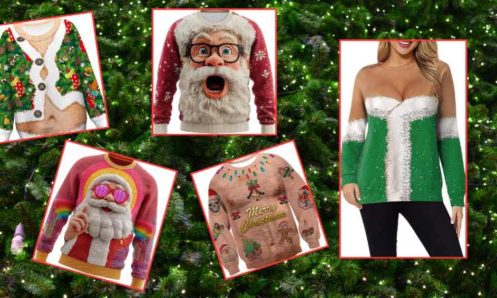 Los ugly sweaters más divertidos y originales que puedes encontrar en Amazon