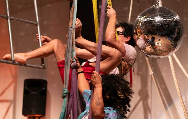 Drama Masks: A visceral crawl through our wild moment at ‘weird inkling’