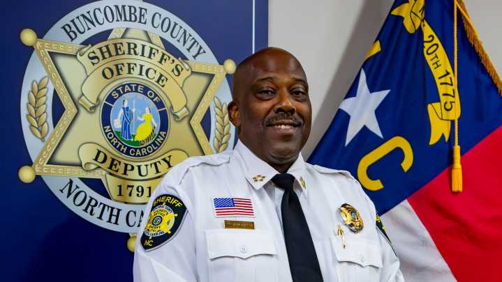 Buncombe County Sheriff Quentin Miller announces bid for…