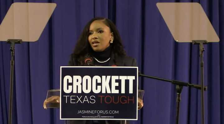 Crockett Launches 2026 U.S. Senate Campaign With Message of Voting Power and Opposition to Trump
