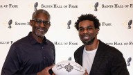 Tracy Porter, Brett Maxie reflect on status as all-time Saints greats at Hall of Fame induction luncheon