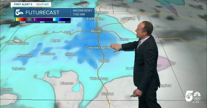 Icy Monday morning commute as snow pulls away from Southern Colorado
