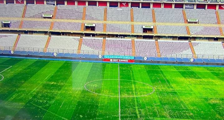 Estadio Nacional luce en pésimo estado para el Sporting Cristal vs Alianza Lima