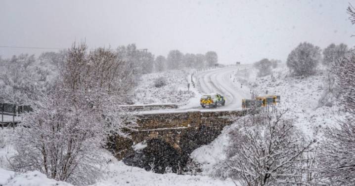 UK rain bomb set to hit - but will turn to snow in four counties in England