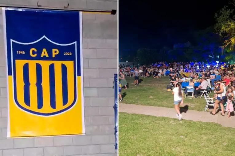 El Club Paracao tuvo su Fiesta Anual del Deporte y presentó el logo de cara a los 80 años