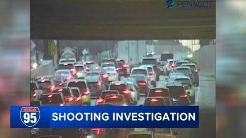Gunfire on I-95 injures driver in South Philadelphia