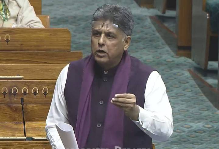 Manish Tewari again introduces Bill in Lok Sabha to free MPs from 'whip tyranny'