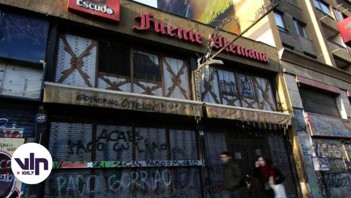 El Estado debe pagar cerca de $476 millones a dueños de la antigua Fuente Alemana por “abandono” en el Estallido Social