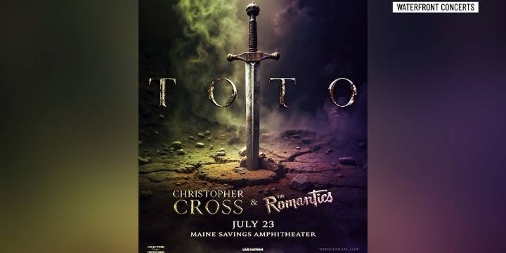 Toto playing in Bangor this summer