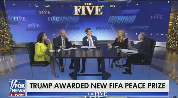Gutfeld Snaps At Co-Host Who Pointed Out FIFA Made Award Specifically For Trump