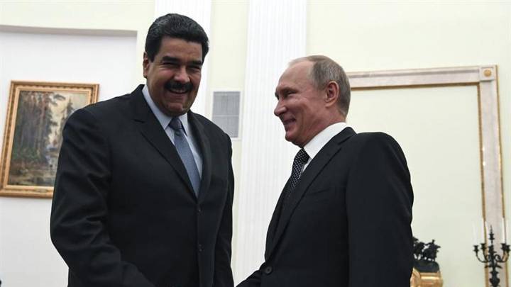 Putin expresa su apoyo a Maduro ante las "acciones agresivas" de Estados Unidos