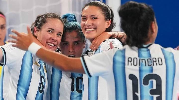 Mundial de Futsal femenino: Argentina goleó a Colombia 4-1 y clasificó a las semifinales