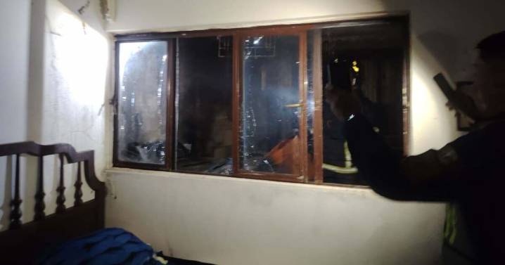 SSC rescata a un joven y retira tanque con fuga tras explosión en la Magdalena Contreras