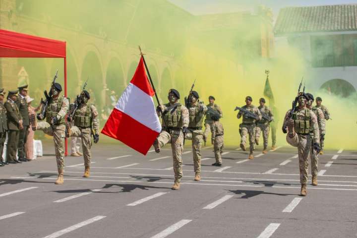 Batalla de Ayacucho: se realizó Desfile Cívico - Militar por su 201° aniversario