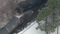 Freight train derails in South Deering