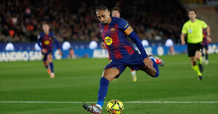 Raphinha is back to motivate Barcelona after injury layoff