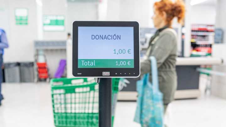 Los clientes de Mercadona donan 1,6 millones de euros a los Bancos de Alimentos