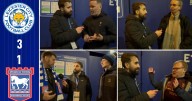 Leicester City v Ipswich Town: Gameday fan reaction video