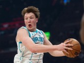 Knueppel scores 29 points in Hornets' 119-111 OT win over Cavaliers