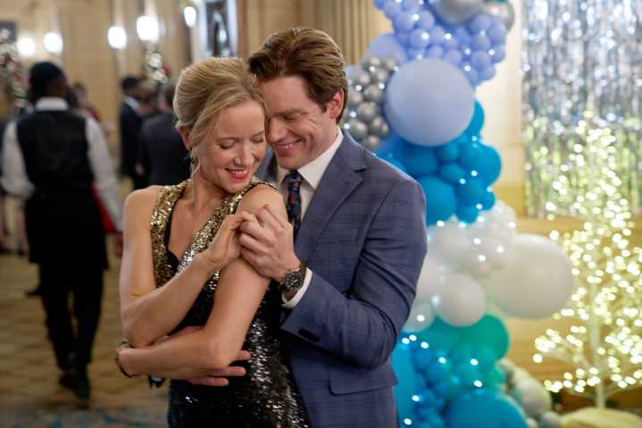 Jessy Schram Was ‘Blushing’ Over Hallmark Costar Dominic Sherwood in 1st Zoom