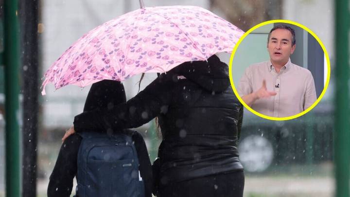 "Hoy va a ser más selectivo y está la probabilidad de tormentas eléctricas": Alejandro Sepúlveda no descarta lluvias para Santiago