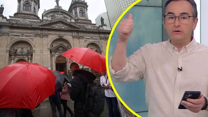 "Podría salpicar sectores del Gran Santiago": Alejandro Sepúlveda pronostica precipitaciones en nueve regiones este fin de semana