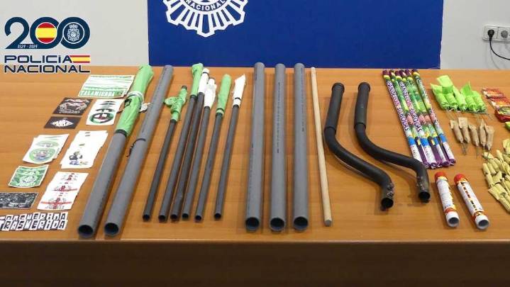 Frustran una pelea entre grupos ultras antes de un partido de fútbol en Talavera