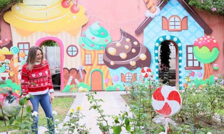 El jardín del Palacete de Huerto Ruano se transforma en el pueblo de Papá Noel esta Navidad