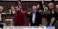 Jury selection for state police murder trial