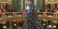 Wisconsin State Capitol Holiday Tree makes the list of Top 10 Holiday Lights Displays in the Nation