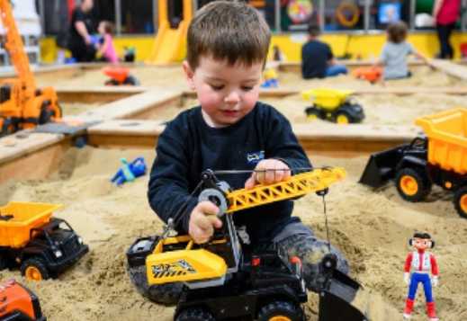 Grove City Gets Ohio’s First Indoor Sandbox Playground: Kidz Sandbox Station