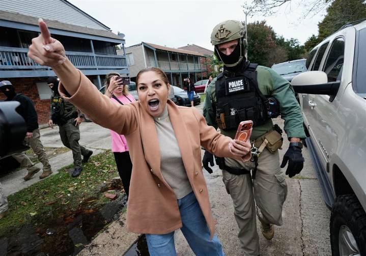 Records reviewed by AP detail online monitoring, arrests in New Orleans immigration crackdown