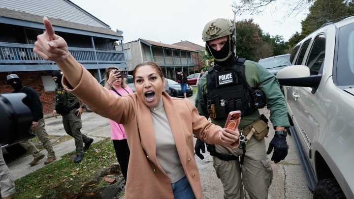 Authorities monitoring online criticism of New Orleans migrant crackdown