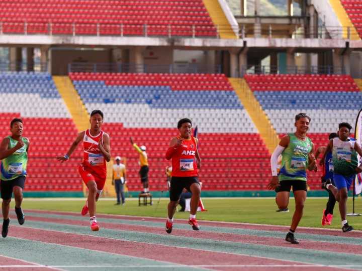 Juegos Comunales: pista y campo repartió medallas