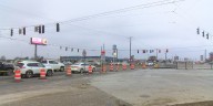 Construction at Lloyd & Burkhardt gives drivers headaches