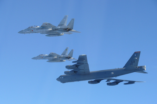 US and Japan hold joint flight drills as China ups military activity near Japan