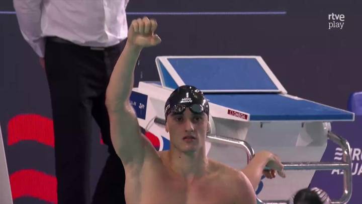 Carles Coll confirma su poderío con el oro en los 200 braza del Europeo de piscina corta