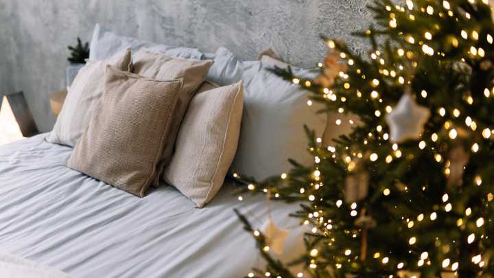 Christmas bedroom decorations ranked from best to worst for your sleep, according to experts