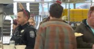 Eugene police serve food and hope with holiday dinner