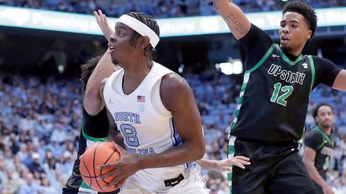 Wilson scores 20 as 14 UNC eases past USC Upstate, 80