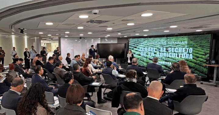 Israel presenta tecnología hídrica para impulsar la agricultura mexicana