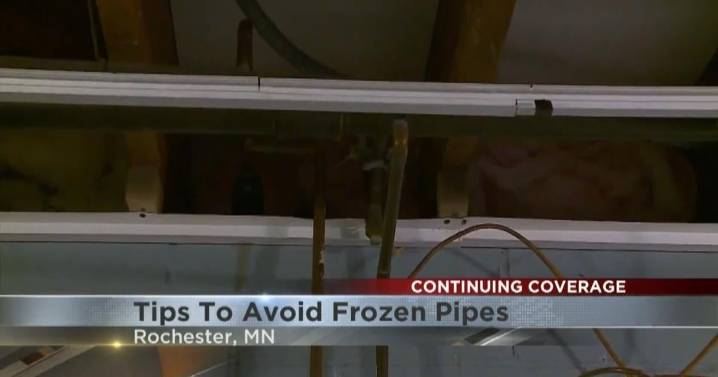 Paul Bunyan Plumbing and Drains gives winter weather tips for keeping pipes clear