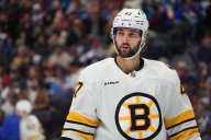 Mark Kastelic, Luke Schenn open Bruins-Jets game with a fight