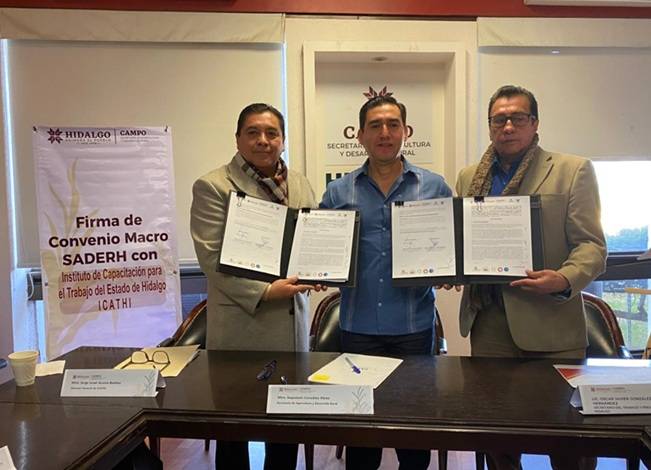 SADERH e ICATHI firman convenio marco de colaboración