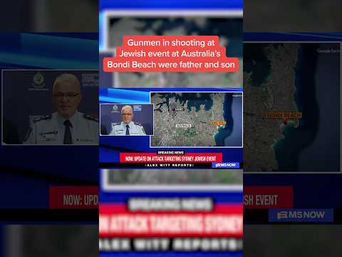 Gunmen in shooting at Jewish event at Australia's Bondi Beach were father and son