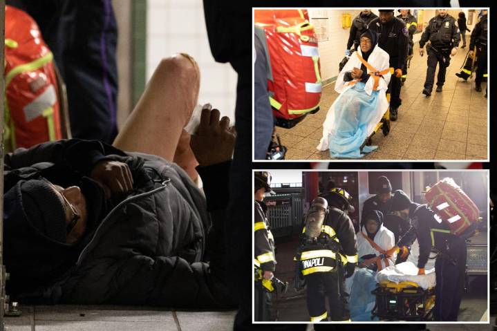 Man has pants set on fire on Times Square subway platform: cops