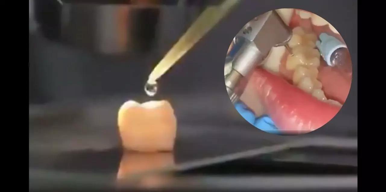 China en modo 2050: generan líquido regenerador de dientes